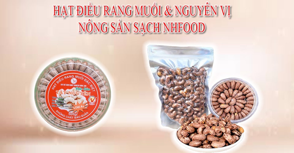 Hạt Điều Rang Không Muối