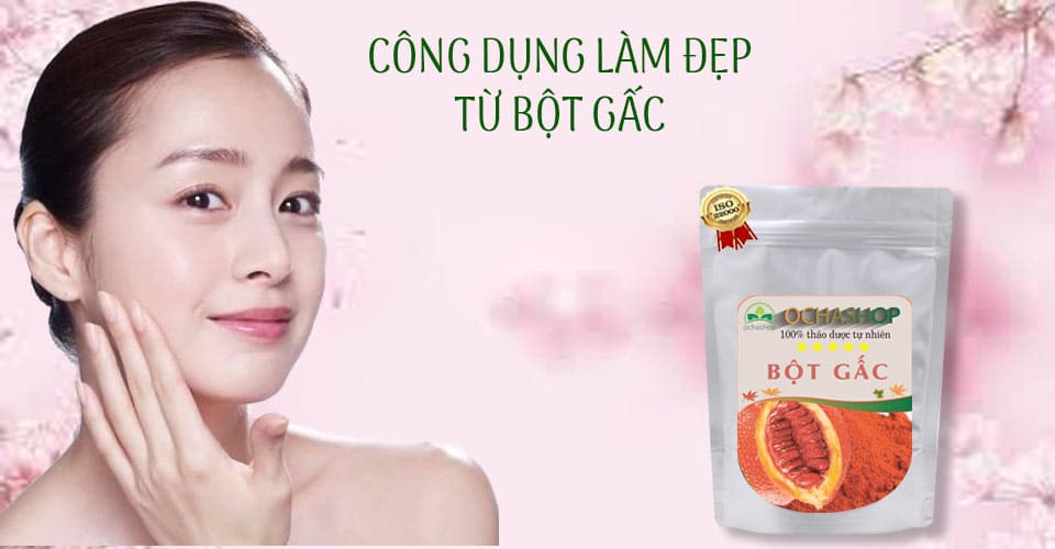 Công Dụng Bột Gấc Nguyên Chất