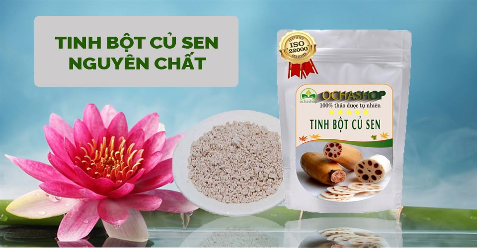 Cách Làm Tinh Bột Củ Sen Tại Nhà