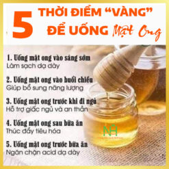 Thời Điểm Uống Mật Ong