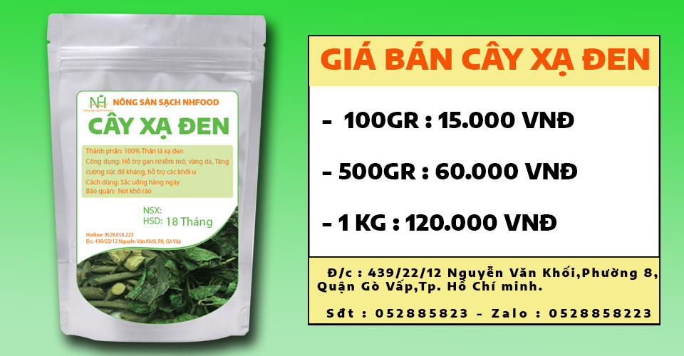 Giá Bán Cây Xạ Đen